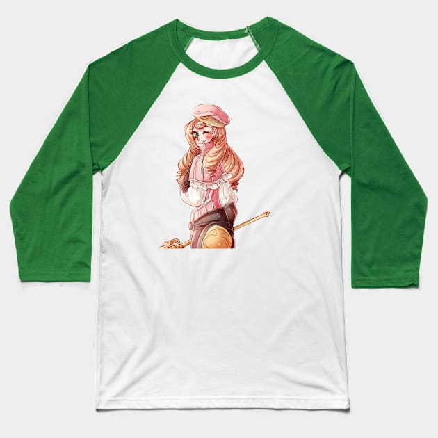 Forrest Baseball T-Shirt by lythweird